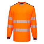 PW3 Hi-Vis Cotton Comfort T-Shirt L/S  - Image 2