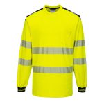 PW3 Hi-Vis Cotton Comfort T-Shirt L/S  - Image 3