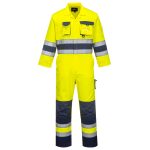 Nantes Hi-Vis Contrast Work Coverall - Image 2