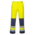 Seville Hi-Vis Contrast Work Trousers - Image 2